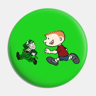 Chasing a Leprechaun! Pin