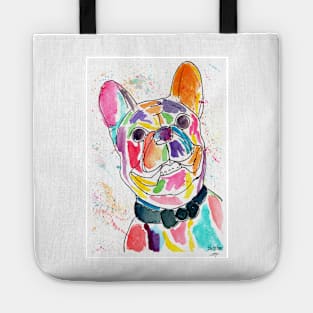 Rainbow Frenchie Tote