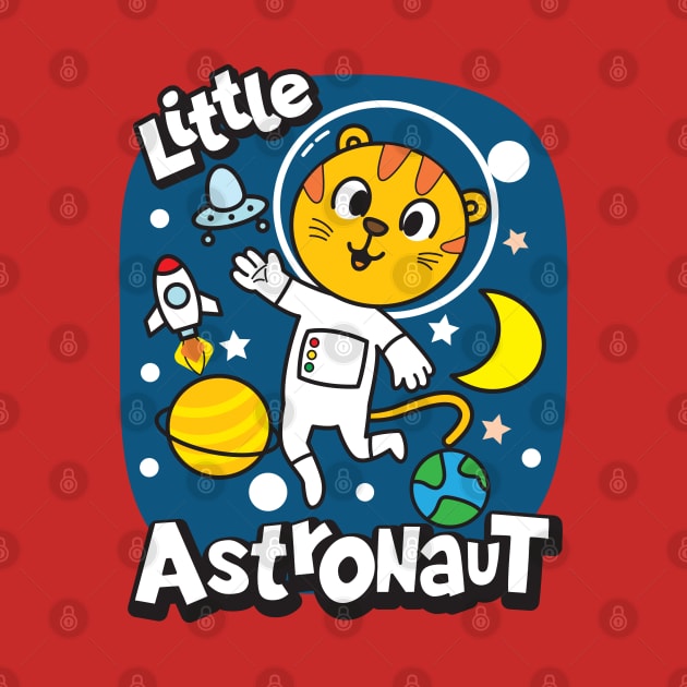 Tiger Little Astronaut by Mako Design 