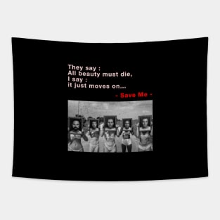 AVENGED SAVE ME FOLD Tapestry