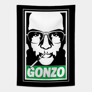 Gonzo Icon Face Tapestry