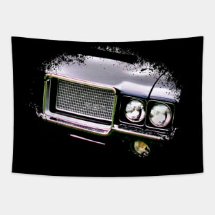 Oldsmobile 442 1970s American classic muscle car elements no emblem Tapestry