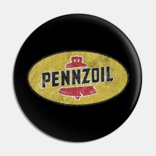 penzoil  distressed logo Pin