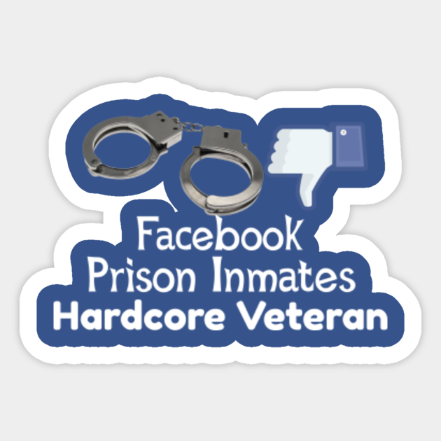 Facebook Jail Meme Facebook Jail Inmate Adesivo Teepublic It Facebook Jail Meme Facebook Jail Inmate Adesivo Teepublic It