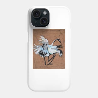 Japanese cranes pastel Phone Case