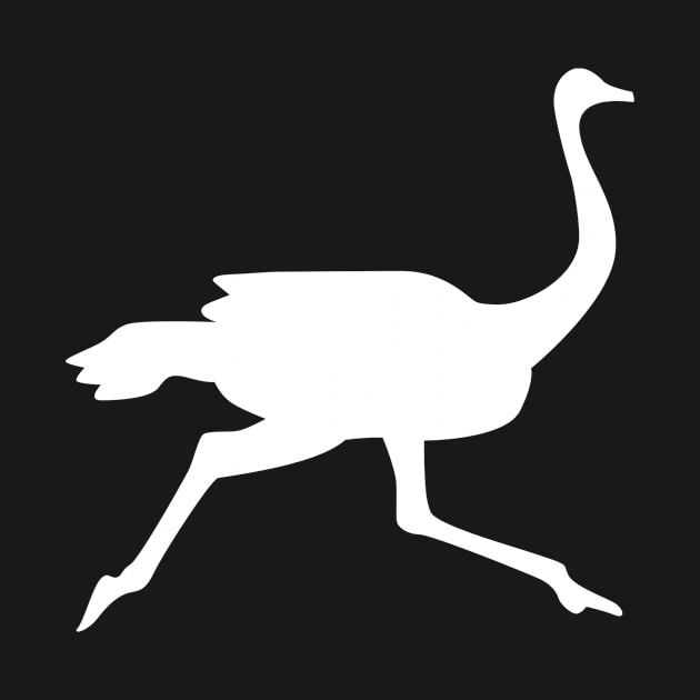 Running ostrich by Designzz