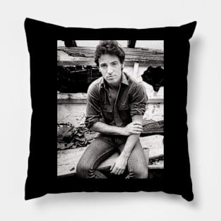 Retro Springsteen Pillow