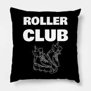 Roller club Gift Design Roller Skating Skater Pillow