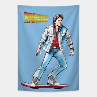 Marty McFly BTTF Part 2 Tapestry