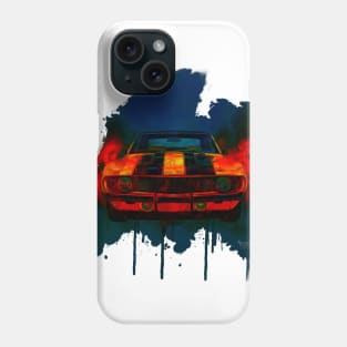 Dark and angry Camaro Phone Case