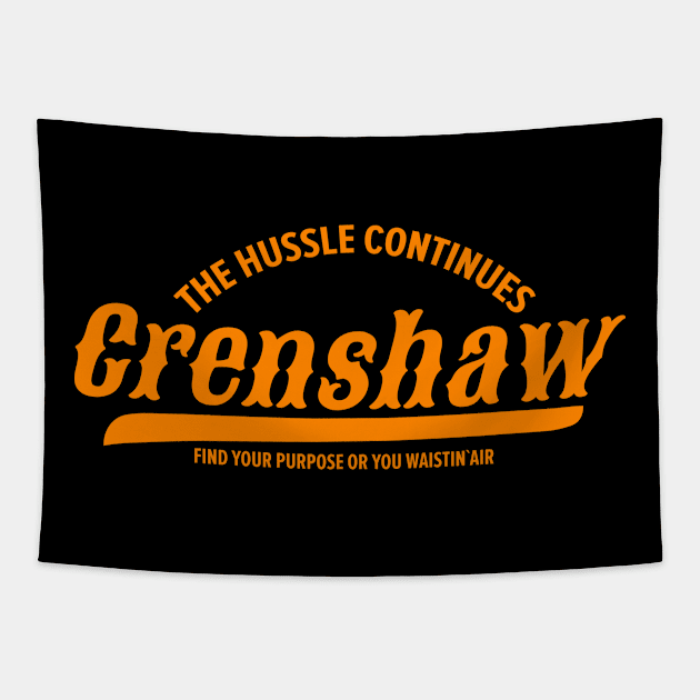 Los Angeles Crenshaw classic - Crenshaw LA - Nipsey Hussle Tapestry by Boogosh