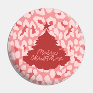 LEOPARD CHRISTMAS Pin