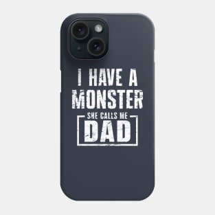 Funny First Father's Day 2024 Gift For Dad From Daughter Phone Case