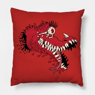 One Eyed Blood Beast Pillow