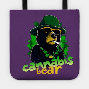 Cannabis Black Bear Tote