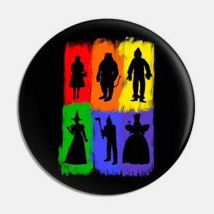 Dark side of the rainbow Pin