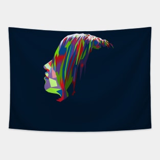 Side profile Tapestry