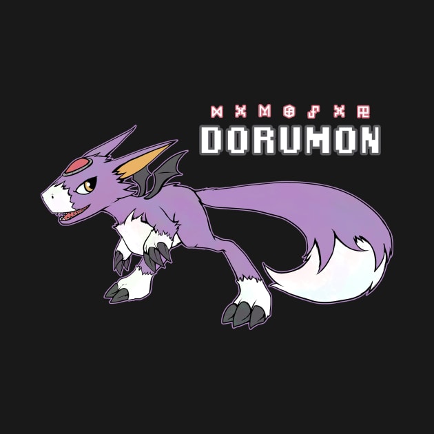 Digimon Dorumon by Kaiserin