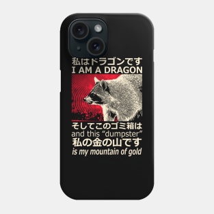 Dragon Raccoon Japanese Phone Case