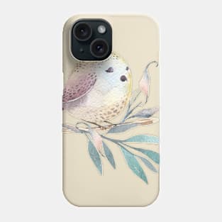 Cute Sleepy Bird Phone Case