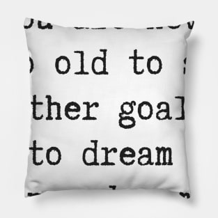 Dream a New Dream Pillow