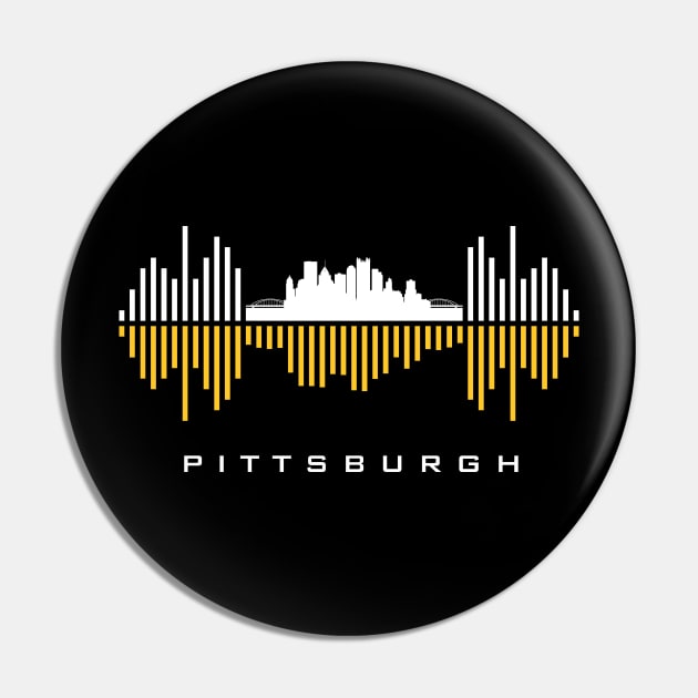 Pittsburgh Soundwave Pin by blackcheetah