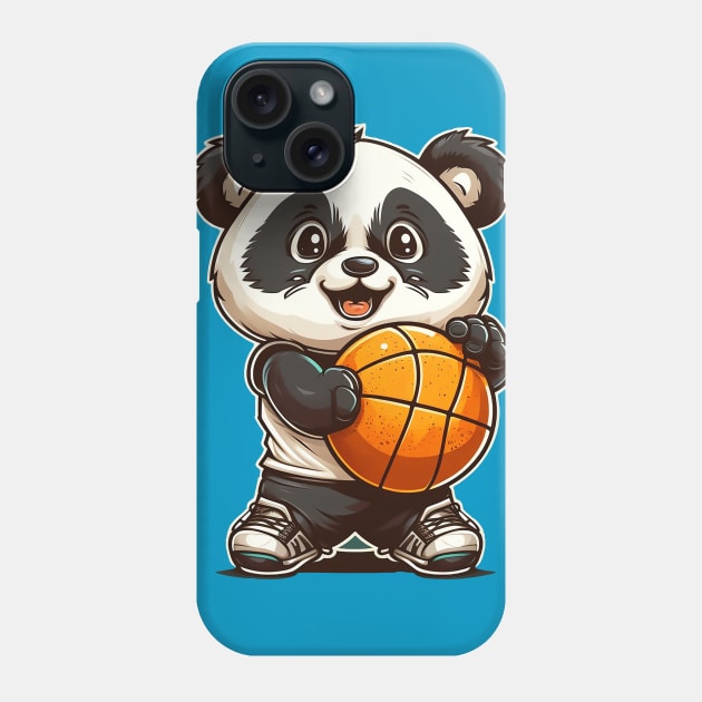 Baby Sports Panda Phone Case by DavidLoblaw