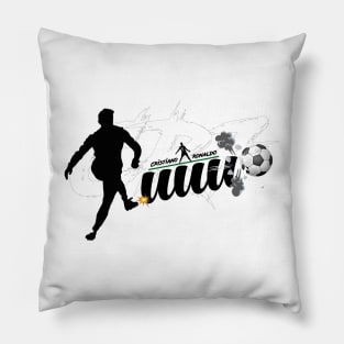 Suuuu CR7* T-Shirt Design | Black Version Pillow