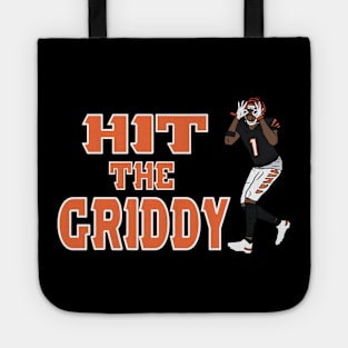 Ja'Marr Chase Hit The Griddy (Style 3) Tote