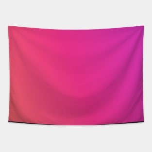 vivid gradient spheres minimalist orange pink Tapestry