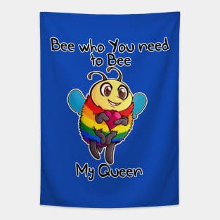 Pride Bee Tapestry