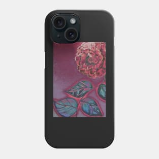 ORIENTAL PINK PEONY DECO POSTER FLORAL ART DESIGN Phone Case