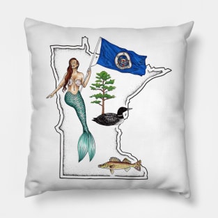 Minnesota Mermaid Pillow