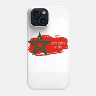 WE ARE ONE MOROCCO Phone Case