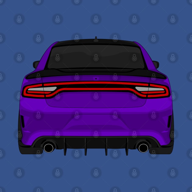 DODGE CHARGER PURPLE by VENZ0LIC