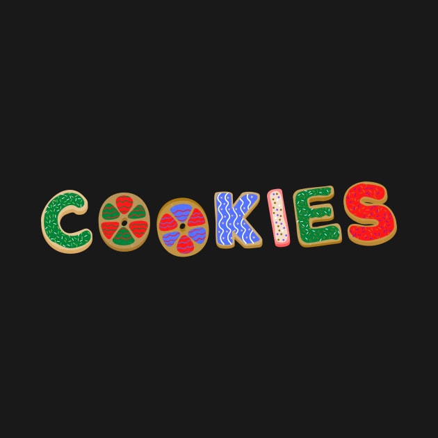 Christmas cookie shirt v3 by Just In Tee Shirts