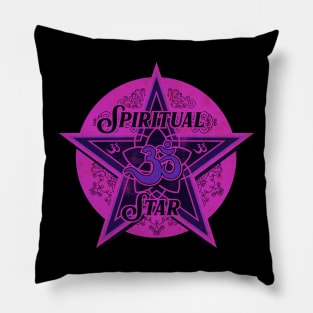 Om Spiritual Star Pillow