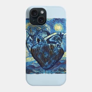 Heart Van Gogh Style Phone Case