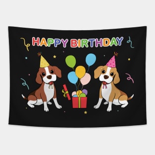 Dog Birthday Tapestry