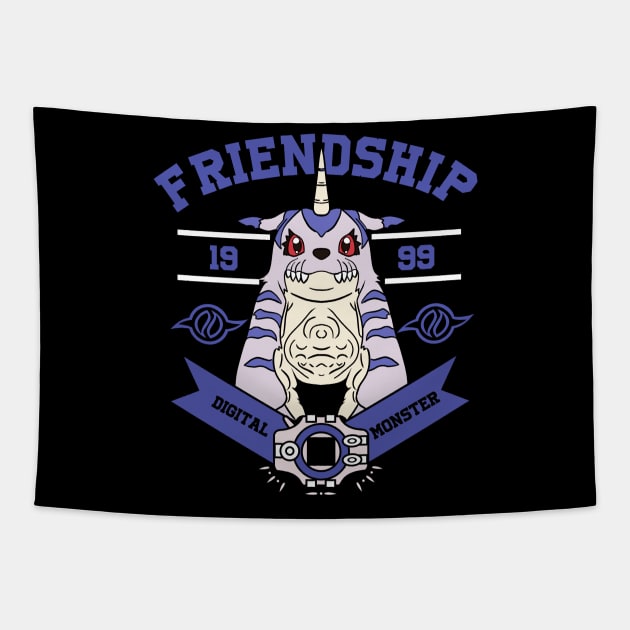 Crest of Friendship - Gabumon Tapestry by Extended Heroes