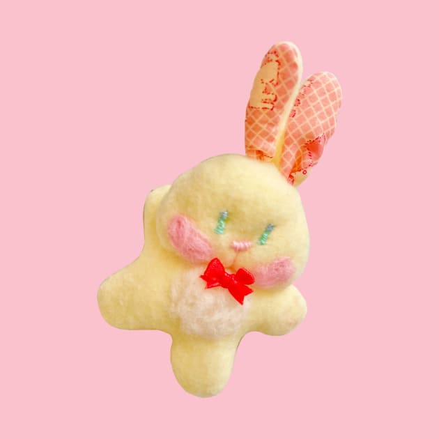 bunny plush by gummygunk