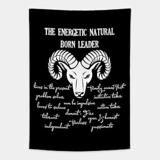 Aries Personality Traits Tapestry