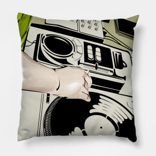 DJ 1 Pillow