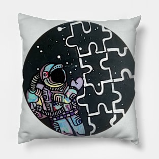 Space Puzzle Pillow