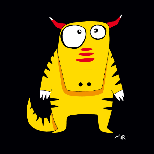 Monster Yellow by simonemiri