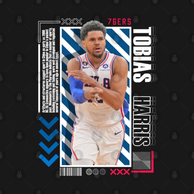 Tobias Harris Paper Poster Version 10 by art.Hamdan