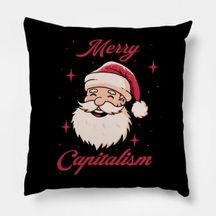 Merry Capitalism Pillow