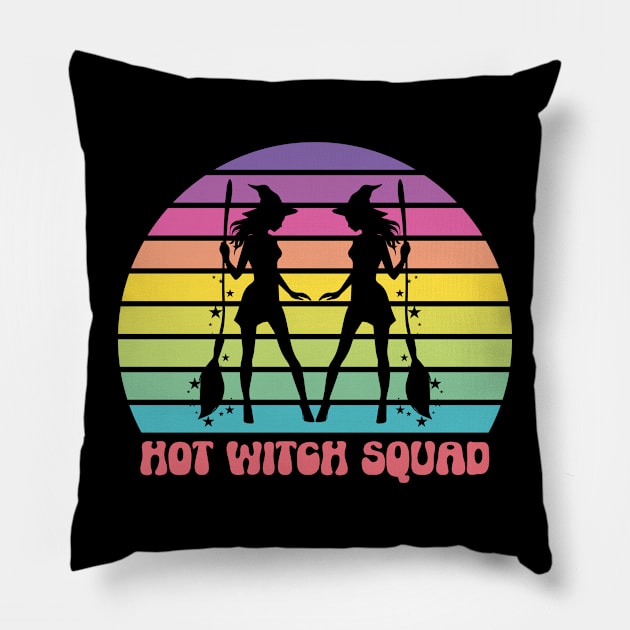 Hot Witch Squad Pillow by Moody's Goodies