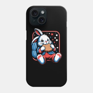 Rabbit-taste the biscuit Phone Case