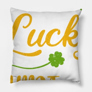 Jiu-jitsu This is My Lucky Shirt St Patrick's Day Pillow